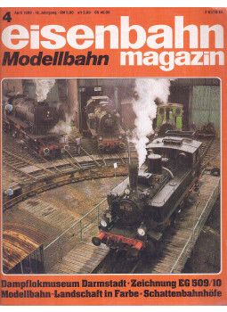 Joachim M. Hill - Eisenbahn Magazin 1980/4. April, Düsseldorf 1980 antikvár könyv
