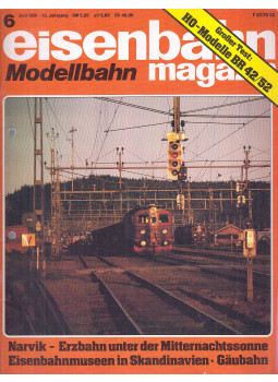 Joachim M. Hill - Eisenbahn Magazin 1981/6. Juni, Düsseldorf 1981 antikvár könyv