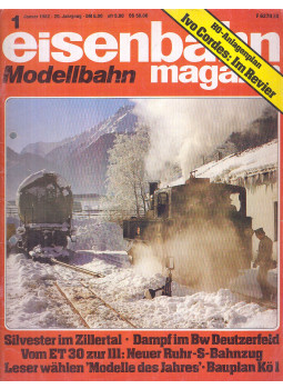 Joachim M. Hill - Eisenbahn Magazin 1982/1. Januar, Düsseldorf 1982 antikvár könyv