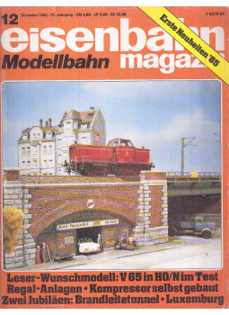 Joachim M. Hill - Eisenbahn Magazin 1984/12. Dezember, Düsseldorf 1984 antikvár könyv