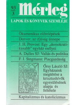 Boór János (főszerk.) - Mérleg 1993/3., Wien 1993 antikvár könyv