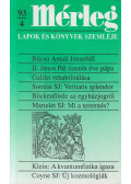 Boór János (főszerk.) - Mérleg 1993/4.