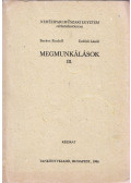 Berkes Rudolf,Erdődi László - Megmunkálások III.