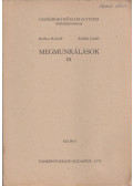 Berkes Rudolf,Erdődi László - Megmunkálások III.