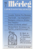Boór János (főszerk.) - Mérleg 1994/2.
