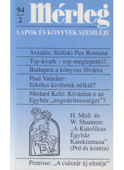 Boór János (főszerk.) - Mérleg 1994/2. Boór János (főszerk.) - Mérleg 1994/2., Wien 1994 antikvár könyv