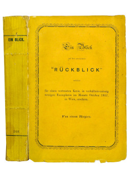 Széchenyi István - Ein Blick auf den anonymen „Rückblick”, null 0 antikvár könyv