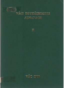Dr. Bánk József - Váci egyházmegyei almanach II., Vác 1980 antikvár könyv