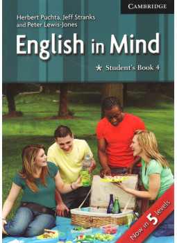 Herbert Puchta, Jeff Stranks, Peter Lewis-Jones - English in Mind - Student's Book 4. Herbert Puchta, Jeff Stranks, Peter Lewis-Jones - English in Mind - Student's Book 4., Cambridge 2007 antikvár könyv