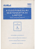 Fried Ervinné - Középiskolai matematikai lapok 1984/4. szám