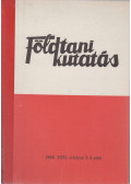 Horn János - Földtani kutatás 1988. XXXI. évfolyam 3-4. szám