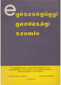Kövesi Ervin - Egészségügyi gazdasági szemle 1986. szeptember