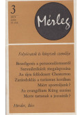 Ladislaus Bálint - Mérleg 1975/3