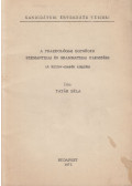 Tatár Béla - A frazeológiai egységek szemantikai és grammatikai elemzése