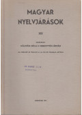 Kálmán Béla,Sebestyén Árpád - Magyar nyelvjárások XIX.