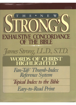 James Strong - The New Strong's Exhaustive Concordance of the Bible, Nashville 1984 antikvár könyv
