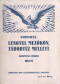 Gyóni Áchim Géza - Lengyel mezőkön, tábortűz mellett