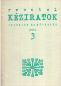 Oláh János - Remetei kéziratok 1990/1. 3.
