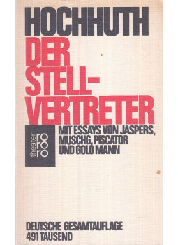 Hochhuth, Rolf - Der Stellvertreter, Reinbek bei Hamburg 1978 antikvár könyv