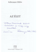 Kellermayer Miklós - Az élet (dedikált)