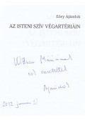 Eőry Ajándok - Az isteni Szív végartériáin (dedikált)