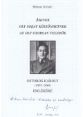Hóbor József - Ostoros Károly (dedikált)
