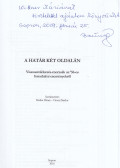 Bartha Dénes,Oroszi Sándor - A határ két oldalán (dedikált)