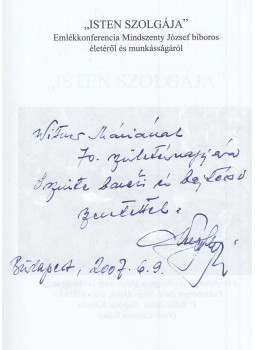 Soós Viktor, Agócs Sándor - "Isten szolgája", Budapest 2007 antikvár könyv
