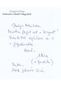 Grzegorz Górny - Emberek a Halál Völgyéből (fordító által dedikált)