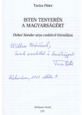 Tarics Péter - Isten tenyerén a magyarságért (dedikált)