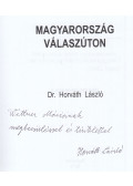 Horváth László - Magyarország válaszúton (dedikált)