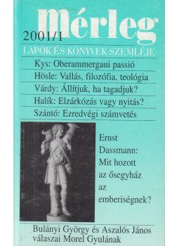 Boór János (főszerk.) - Mérleg 2001/1. Boór János (főszerk.) - Mérleg 2001/1., Budapest 2001 antikvár könyv