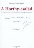ZETÉNYI CSUKÁS FERENC - A Horthy-család (dedikált)