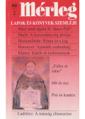 Boór János - Mérleg 1999/2