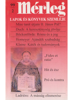 Boór János - Mérleg 1999/2 Boór János - Mérleg 1999/2, Budapest 1999 antikvár könyv