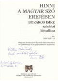 Tarics Péter - Hinni a magyar szó erejében (dedikált)