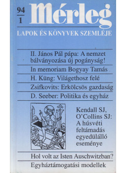 Boór János (főszerk.) - Mérleg 1994/1., Wien 1994 antikvár könyv