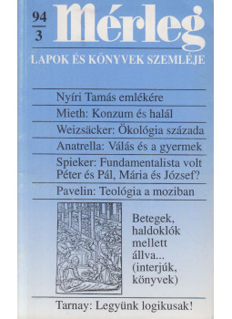 Boór János (főszerk.) - Mérleg 1994/3. Boór János (főszerk.) - Mérleg 1994/3., Wien 1994 antikvár könyv