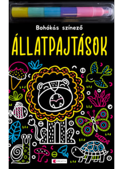  - Állatpajtások - Bohókás színező, null 2024 antikvár könyv