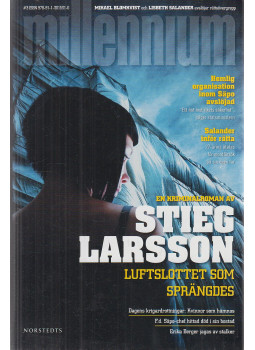 Stieg Larsson - Luftslottet som sprängdes Stieg Larsson - Luftslottet som sprängdes, Stockholm 2007 antikvár könyv