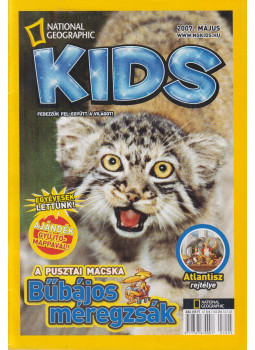 Bordás Veronika - National Geographic Kids 2007. május, Budapest 2007 antikvár könyv