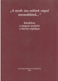 Maróti István,Székely András Bertalan - „A ​nyelv ma néktek végső menedéktek…”