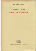 Kelemen József - Mondatszók a magyar nyelvben