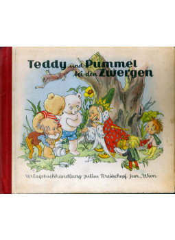 Helene Weilen - Teddy und Pummel bei den Zwergen, Wien 1952 antikvár könyv