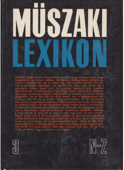 Polinszky Károly (főszerk.) - Műszaki lexikon 3., Budapest 1980 antikvár könyv