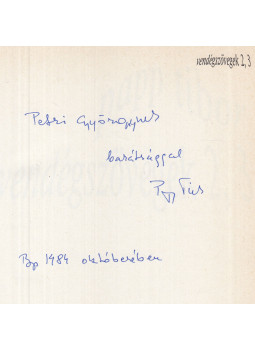 Papp Tibor - Vendégszövegek 2, 3 (dedikált) Papp Tibor - Vendégszövegek 2, 3 (dedikált), Párizs 1984 antikvár könyv