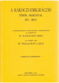 Karácson Imre - A Rákóczi-emigráczió török okmányai 1717-1803