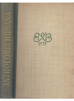 Hamvas Béla - Anthologia humana Hamvas Béla - Anthologia humana, Budapest 1947 antikvár könyv