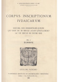 Jean-Baptiste Frey - Corpus Inscriptionum Iudaicarum I.