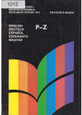 Dr Kovács Magda - Mikroszámítógép-mikroelektronikai értelmező szótár III/3.